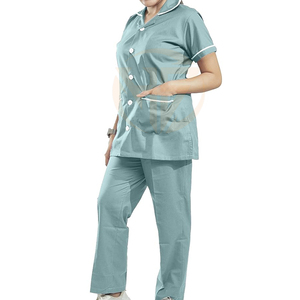 Uniforme de Enfermera Transpirable de Color Sólido, Diseño Personalizado, Uniforme de Enfermera Informal - Product Image 4