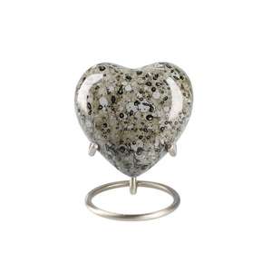 Showpiece Heart Cremation <b>Urn</b> Adults And Beloved Pet Cat <b>Dog</b> Ashes <b>Urns</b> Sustainable Metal Handmade Custom <b>Urns</b> Wholesale Price - Product Image 6