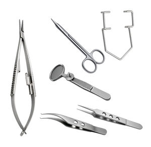 Ensemble d'instruments ophtalmiques de qualité supérieure en acier inoxydable pour microchirurgie oculaire, instruments médicaux chirurgicaux OEM, approvisionnement mondial - Product Image 2