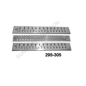 DRAW <b>PLATE</b> square Holes 20 Holes Jewelry Tools - Product Image 1