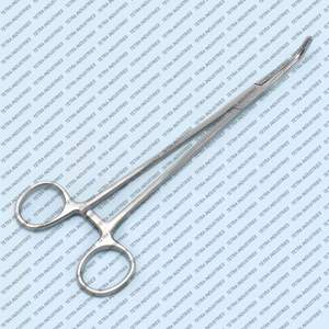 Pinzas de Ducto Biliar Lahey Manuales de Acero Inoxidable, Más Vendidas, de 9 Pulgadas, Curvas, con Puntas Dentadas Longitudinales, Pinzas Quirúrgicas para - Product Image 3