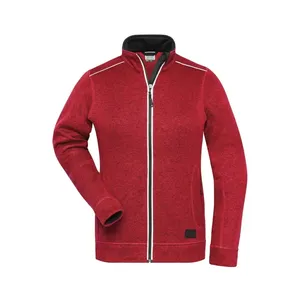 Veste de travail en polaire tricotée sur mesure pour femmes, pour le camping et les activités de plein air - Product Image 3