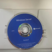 Windows Server 2025 Standard 64bit OEM DVD Paquete Completo con Clave de Activación en Línea, Etiqueta COA, Nuevo en Stock