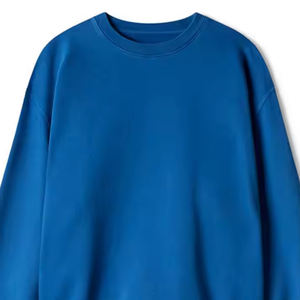 Camiseta de satén de algodón 100% unisex de manga larga talla 6XL 220GSM bordado de logotipo personalizado de alta calidad para hombres y mujeres suministro ODM - Product Image 6