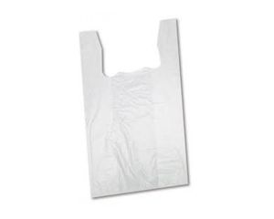 Manufacturer Wholesale Eco Friendly Custom Plastic Grocery Tote Bag Shopping Plastic T-shirt Bag With Logos