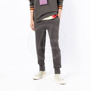 Pantalones de chándal Relax Fit para hombre con puños de costilla y pantalones de chándal de lana cálidos interiores de lana suave con ajuste clásico - Product Image 2