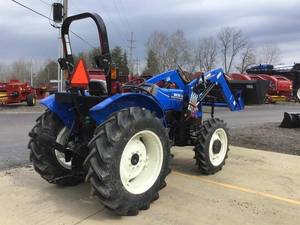 Used New Hollandd 55 HP <b>Wheel</b> Tractor with FPT Engine Gearbox Pump Bearing & Motor for <b>Small</b> Farm Use - Product Image 5