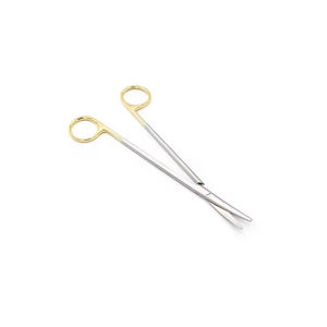 Tijeras T.C. con Mango Dorado - Herramienta Quirúrgica Dental Profesional - Product Image 1