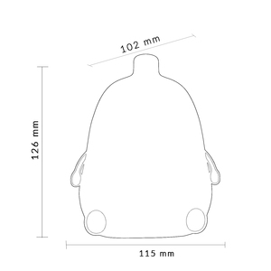 Luminosità regolabile luce notturna per bambini luce ricaricabile lampada a LED Timer per bambini 12V 24V 5000K 6000K 7000K luce 8000K - Product Image 3