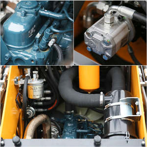 Minicargadora Kubota Diésel de 25 HP con Cargador Frontal y Martillo Hidráulico - Product Image 3