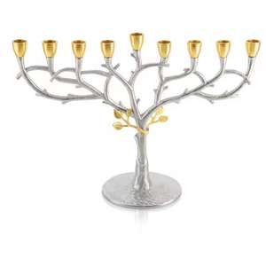 Elegante Chanukah Menorah/menorah Hanukkah Menorah Portavelas Menorah en precio al por mayor - Product Image 5