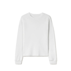 Personnalisé haute qualité 320g coton polyester mélangé coupe ample blanc décontracté hommes sweats logo personnalisé - Product Image 1