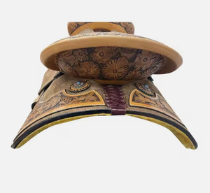 เบาะรองนั่งแบบชาวตะวันตกสำหรับแข่งม้าที่นั่งแบบมืออาชีพทำจากใยอาหาร - Product Image 5