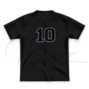 Ensemble de maillots de football, uniforme de football personnalisé imprimé, 100% polyester, antibactérien, extensible, maillot de football de club - Product Image 2