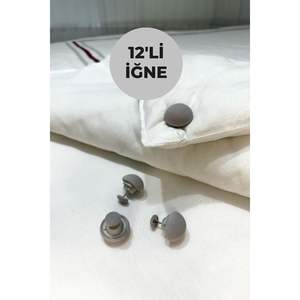 Cierre de 12 Ganchos en Color Gris Hecho en Turquía - Product Image 1