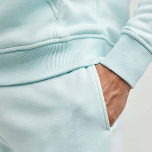 Ensemble survêtement jogging en coton de haute qualité pour homme, sur mesure, vente en gros, OEM, vêtements d'hiver, pull léger, fermeture éclair de fitness - Product Image 4