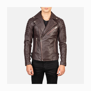 Wholesale Custom Winter Leather <b>Jacket</b> for Men 2023 Custom Bomber <b>Jacket</b> Slim Plus Size Design - Product Image 1