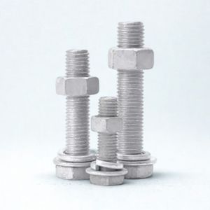 Cao cấu trúc Bolt DIN 933 / ISO 4017, ASME b18.2.1 đồng bằng đầy đủ chủ đề hình lục giác đầu Bolt, Hex phẳng đầu nắp ốc vít ốc vít - Product Image 2