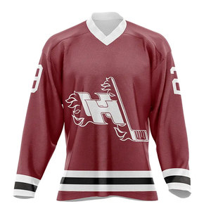 High quality custom made reversible sublimation ice hockey jerseys <b>cheap</b> hockey jersey - Product Image 1