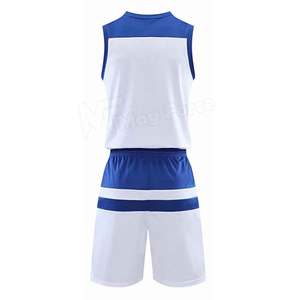 ชุดบาสเก็ตบอลผู้ชายรุ่นล่าสุด ผ้าโพลีเอสเตอร์ 100% ระบายอากาศได้ดี แห้งเร็ว สวมใส่สบาย เหมาะสำหรับทีมกีฬา ทุกฤดูกาล - Product Image 3