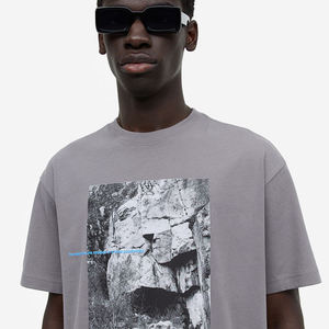 Holesale anulothing anuanufacturer 100% Cotton lend alalf leleeve uustom rinenjuaging oogo yym rapear raphic - Product Image 5