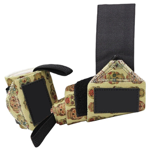 Adjustable Neoprene Padding Spandex <b>Weight</b> Lifting Sublimation <b>Wrist</b> Wraps <b>for</b> Men <b>Womens</b> Fitness Portable Deadlift Powerlifting - Product Image 5