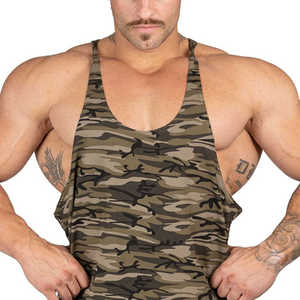 Nuevo estilo único Oversize Fitness Wear Men Gym Plus Size Vest For Sale Tarifa al por mayor Custom Made Plus Size Men Tank Tops - Product Image 5