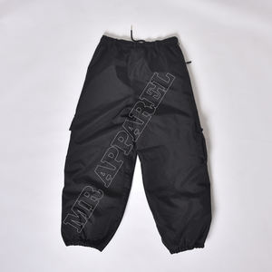 Venta al por mayor de los hombres holgados de esquí pantalones de nieve impermeable personalizado transpirable invierno Snowboard pantalones de esquí con cremallera bolsillo para hombres y mujeres - Product Image 2