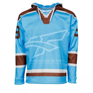 Ice Hockey Team Jersey <b>Shirts</b> OEM ODM Factory Direct Quick Dry Breathable Fabric for Training Match - Product Image 1