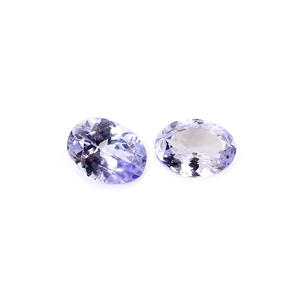 1ชิ้น tanzanite ธรรมชาติ6x8มม. รูปไข่ตัด1.120Cts อัญมณีสีฟ้าหลวม - Product Image 6