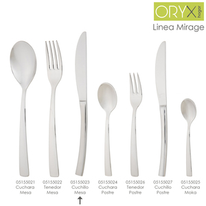 Coltello da Tavola Mirage 213 mm. Confezione da 12 unità - Product Image 3