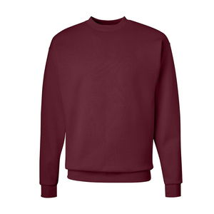 Sudadera de Forro Polar Transpirable de Poliéster/Algodón de Alta Calidad para Hombre, Color Liso, Última Tendencia de Moda, Técnica de Teñido Sencillo, Invierno - Product Image 3