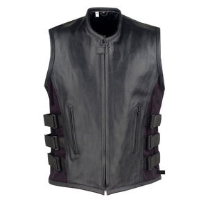 Chaleco de Cuero para Hombre de Alta Calidad, Personalizado, Moderno, Elegante, Transpirable, para Invierno - Product Image 5