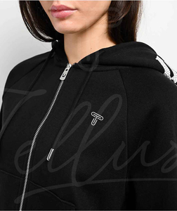 Custom logo Blank <b>Rhinestone</b> Hoodies Manufacturer <b>Jacket</b> Garment Cotton Zip up Men Hoodie with <b>Rhinestones</b> Customized - Product Image 5