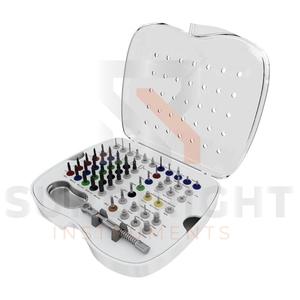 Kit Quirúrgico Profesional para Implantes Dentales Surgiright, Fuente de Alimentación Eléctrica, Instrumentos para Colocación de Implantes, Certificado CB, 3 Mandíbulas - Product Image 1