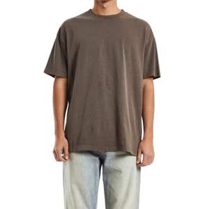 T-shirts décontractés surdimensionnés pour hommes de qualité supérieure 100% coton T-shirts décontractés pour hommes à épaules tombantes - Product Image 4