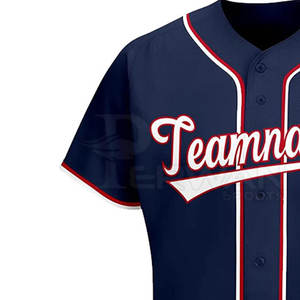 Ensembles respirants d'uniformes de baseball de nouveau design pour hommes de vente chaude marque privée personnalisée - Product Image 4