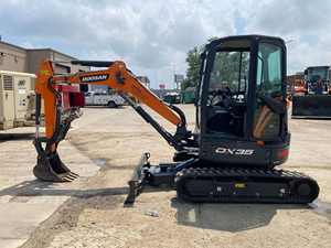 เครื่องขุด DX35-5ขนาดเล็ก Doosan มือสองรุ่น2023 12ตันปั๊มกระปุกเกียร์ประสิทธิภาพสูง - Product Image 3