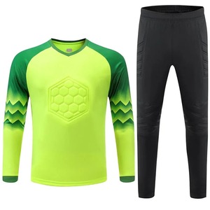 Vente en gros uniforme de gardien de but avec logo personnalisé maillot de gardien de but de football ensemble de shorts et de chaussettes de football professionnel - Product Image 3