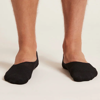 Chaussettes décontractées en coton, élasthanne/nylon, invisibles pour hommes, personnalisables avec logo et marque, antibactériennes pour l'été