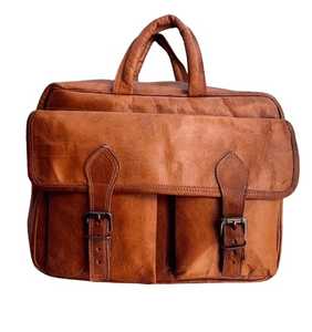 Premium Quality Unique Stylish Leather <b>Laptop</b> <b>Bag</b> With Unique Pattern For Gift Collection <b>Work</b> And Personal Use At Lowest Coast - Product Image 1