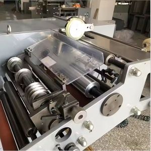 YFN-320mm High Narrow Web Label Slitting <b>Rewinder</b> Delta Motor PLC Engine Core Components Normal Speed Paper Processing <b>Machinery</b> - Product Image 2