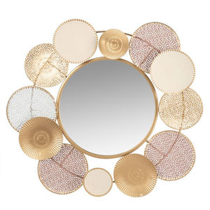 New Classic Home Decorative Wall Mounted <b>Mirror</b> Living Room Bedoorm and Office Decor <b>Mirror</b> Made Of Metal Iron <b>Mirror</b> - Product Image 1