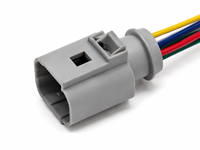 Connecteur automobile 6 voies 1J0973713G, boîtier femelle 3B0973813, prise mâle compatible avec VW Golf Passat Audi A4 Skoda Octavia