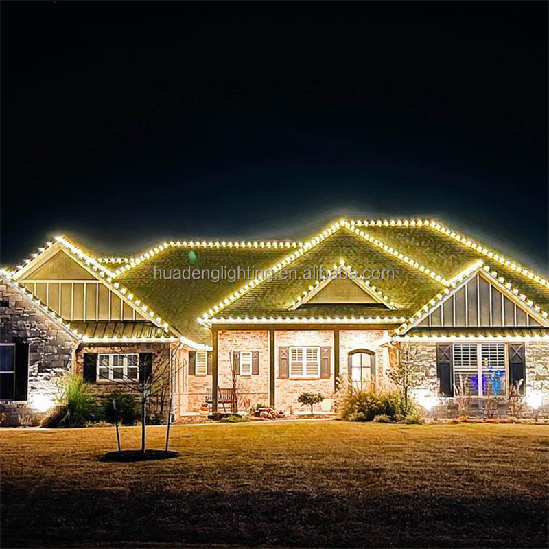 Warm White C9 E17 LED Christmas Light Bulb - IP65 Waterproof String Style Holiday Decoration