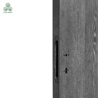 Machine de fabrication de porte de meuble Porte cachée en bois massif Porte en bois à l'échelle 1/6