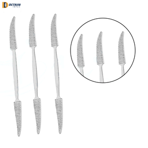 เครื่องมือผ่าตัดทางทันตกรรมแบบโค้ง5ชิ้นเครื่องมือทางการแพทย์ชุดเครื่องมือยกกระดูกและฟัน - Product Image 6