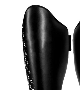 Cuir de qualité supérieure hommes protège-tibia léger entièrement personnalisé Anti-rides Protection professionnelle utilisation sportive dernière - Product Image 6