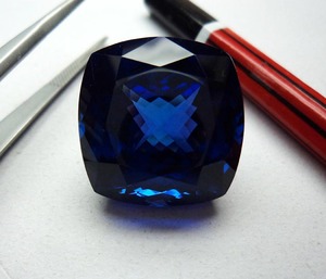 Natural Tanzanite Jewelry Gemstone Oval <b>Cushion</b> Faceted Cut December Birthstone 100% Natural Gemstone Top Grade Tanzanite Stone - Product Image 1