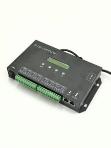 Contrôleur LED 8 ports DMX SPI ArtNet, système de contrôle d'éclairage intelligent pour bandes LED, pour éclairage architectural et scénique - Product Image 2